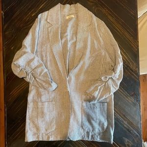 Max studio stripe blazer